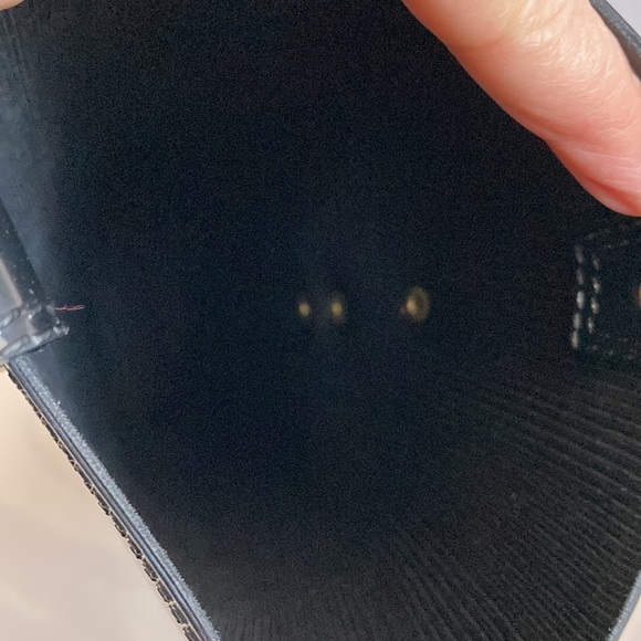 Coach Tasha Signature Gold Buckle Black Long Rain Boots Size 6M - Picture 12 of 16